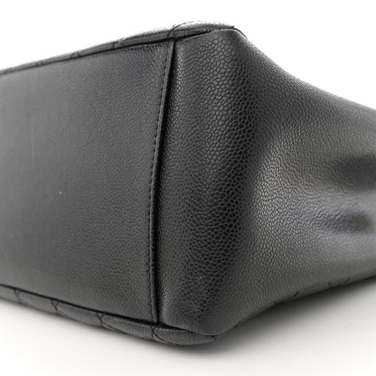 Chanel Caviar Quilted Grand Shopping Tote GST Black 10 of 12