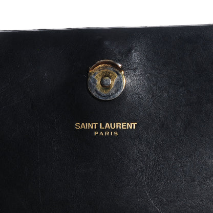 Saint Laurent Calfskin Medium Classic Monogram Kate Tassel Satchel Black 5 of 8