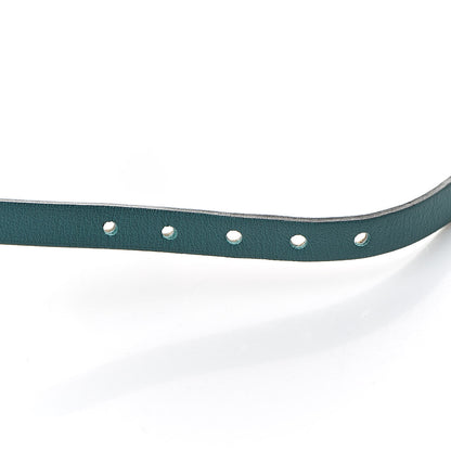 Hermes Swift Hapi 3 MM Triple Tour Bracelet S Malachite 8 of 9
