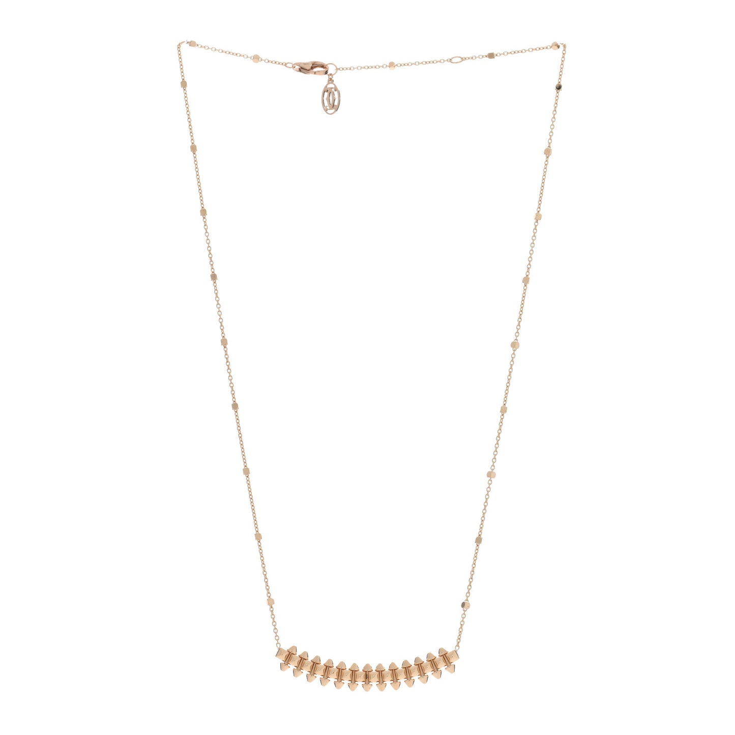 18K Pink Gold Small Clash de Cartier Necklace