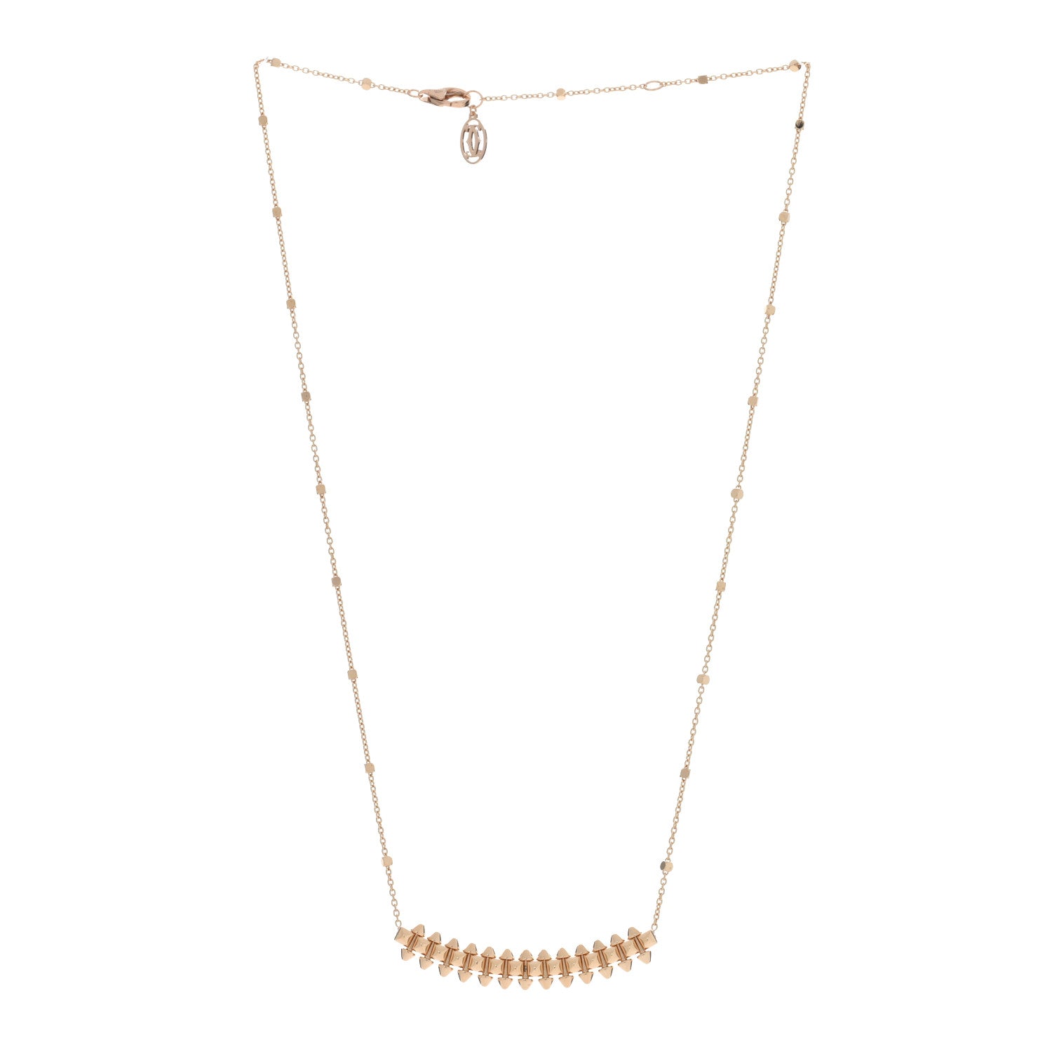 Cartier 18K Pink Gold Small Clash de Cartier Necklace 3 of 5