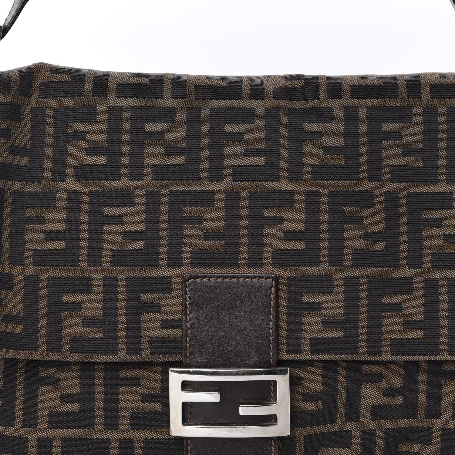 Fendi Zucca Mama Baguette Tobacco 9 of 9