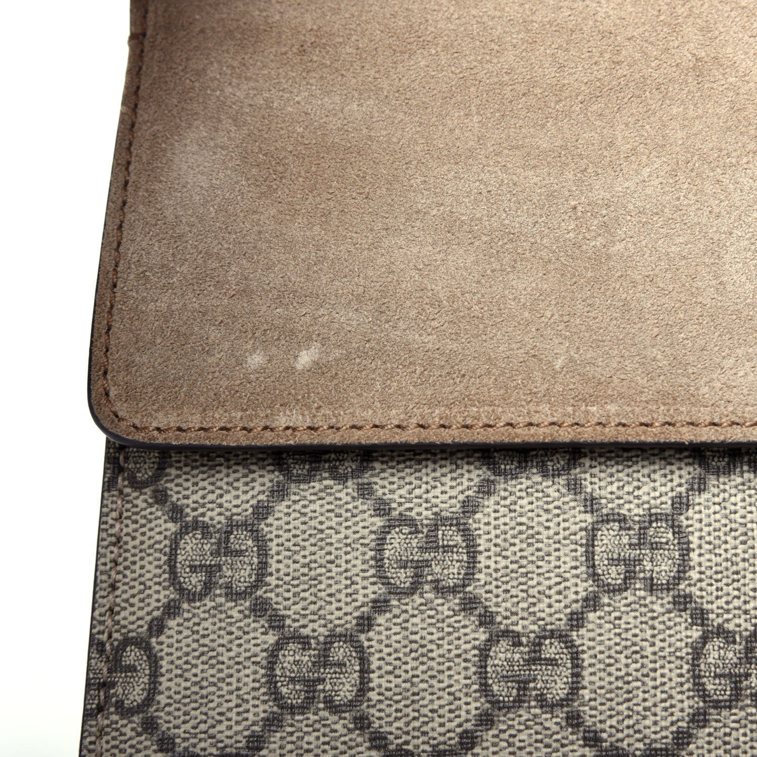 Gucci GG Supreme Monogram Small Dionysus Shoulder Bag Taupe 10 of 10