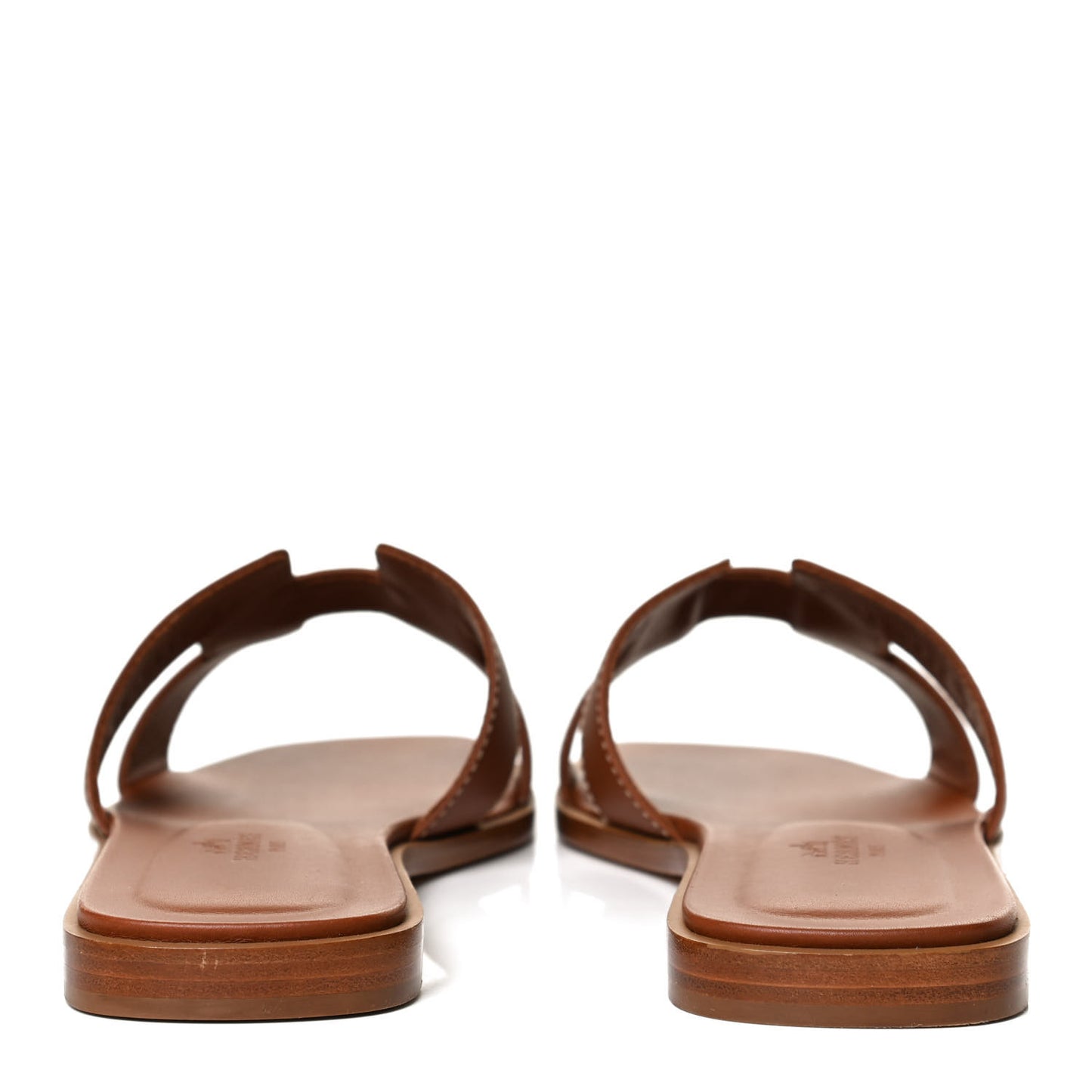 Box Calfskin Oran Sandals 37 Gold