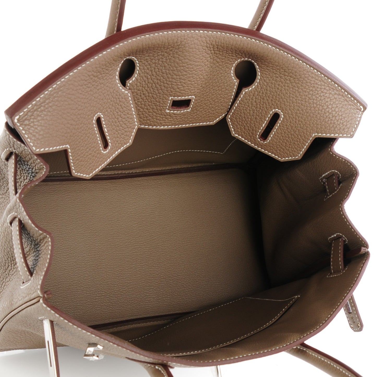 Taurillon Clemence Birkin 30 Etoupe