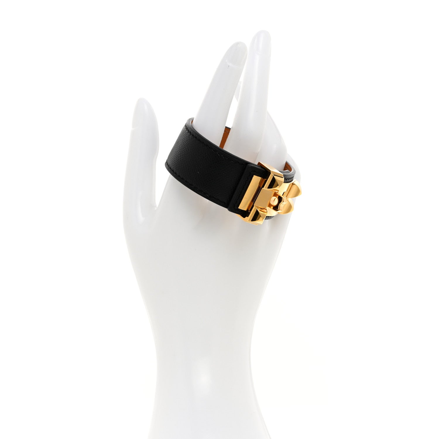 Hermes Epsom Collier de Chien CDC 24 Bracelet T3 Black 2 of 5
