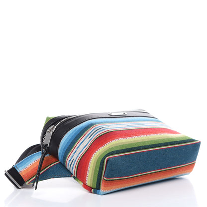 Saint Laurent Wool Mexican Jacquard City Belt Bag Multicolor 4 of 12
