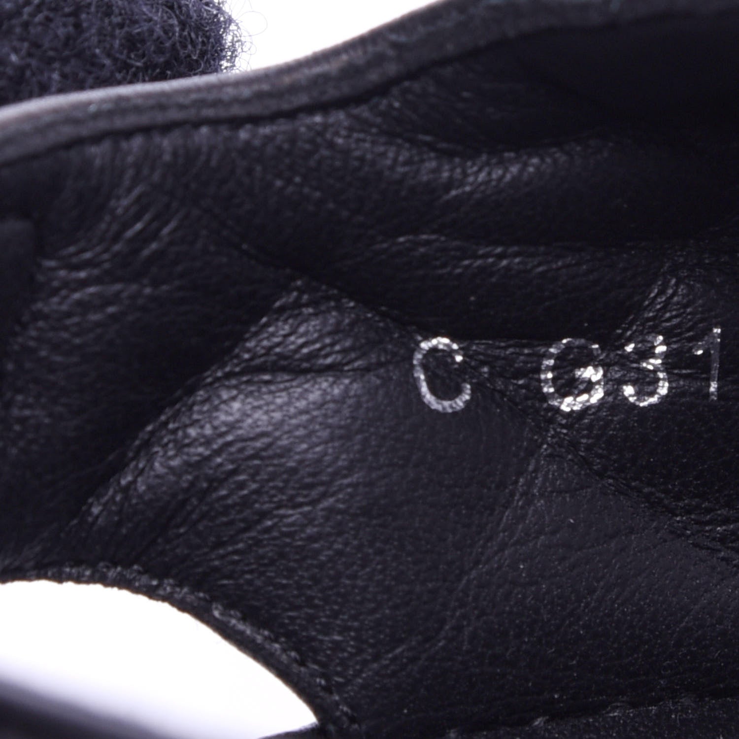 Chanel Lambskin Velcro Dad Sandals 40.5 Black 9 of 10