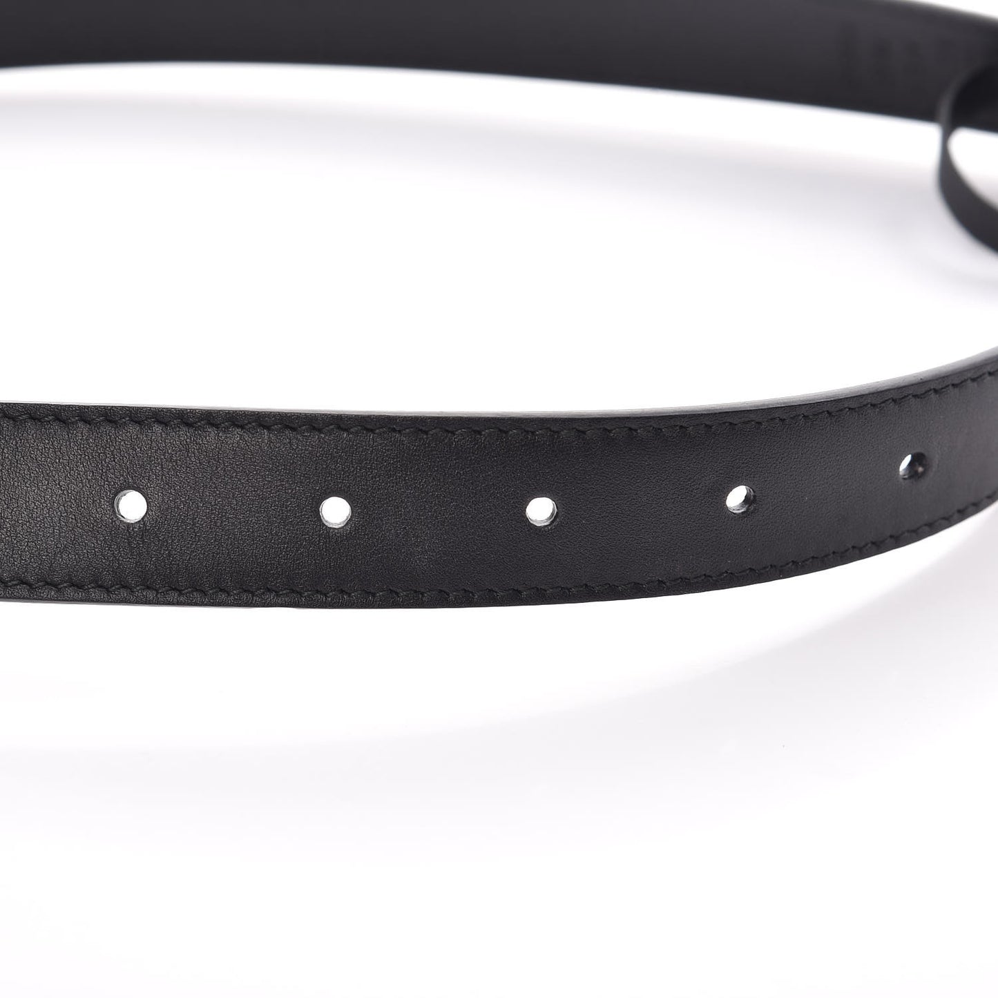 Calfskin Crystal Double G 30mm Belt 75 30 Black
