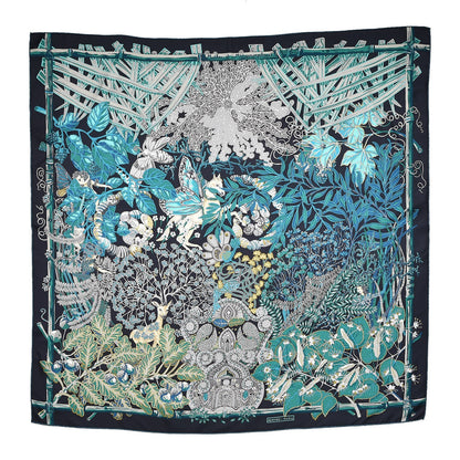 Hermes Silk Mythes Et Metamorphoses Scarf 90 Marine Turquoise Vert 1 of 6