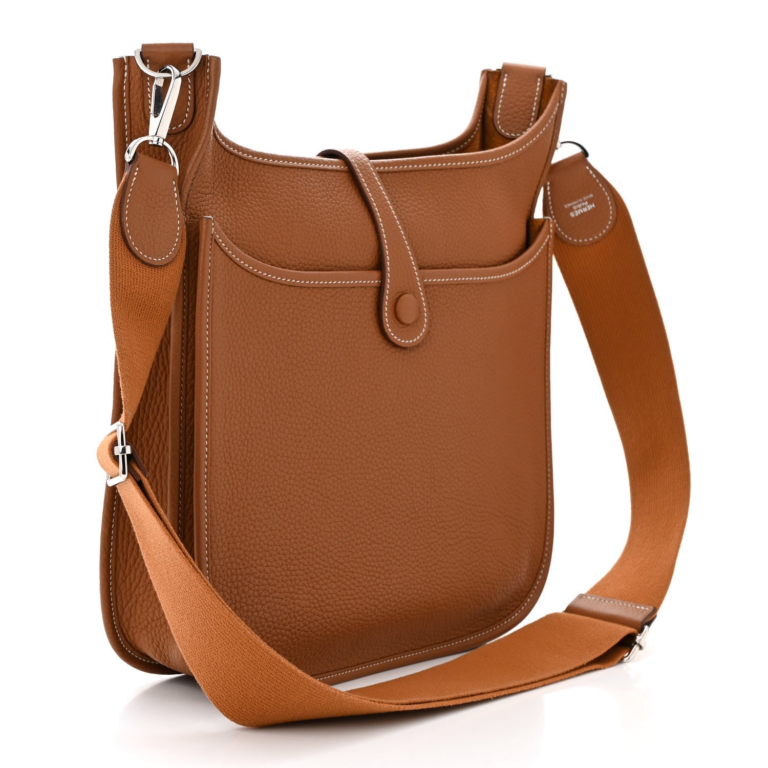 Hermes Taurillon Clemence Evelyne III PM Gold 3 of 11