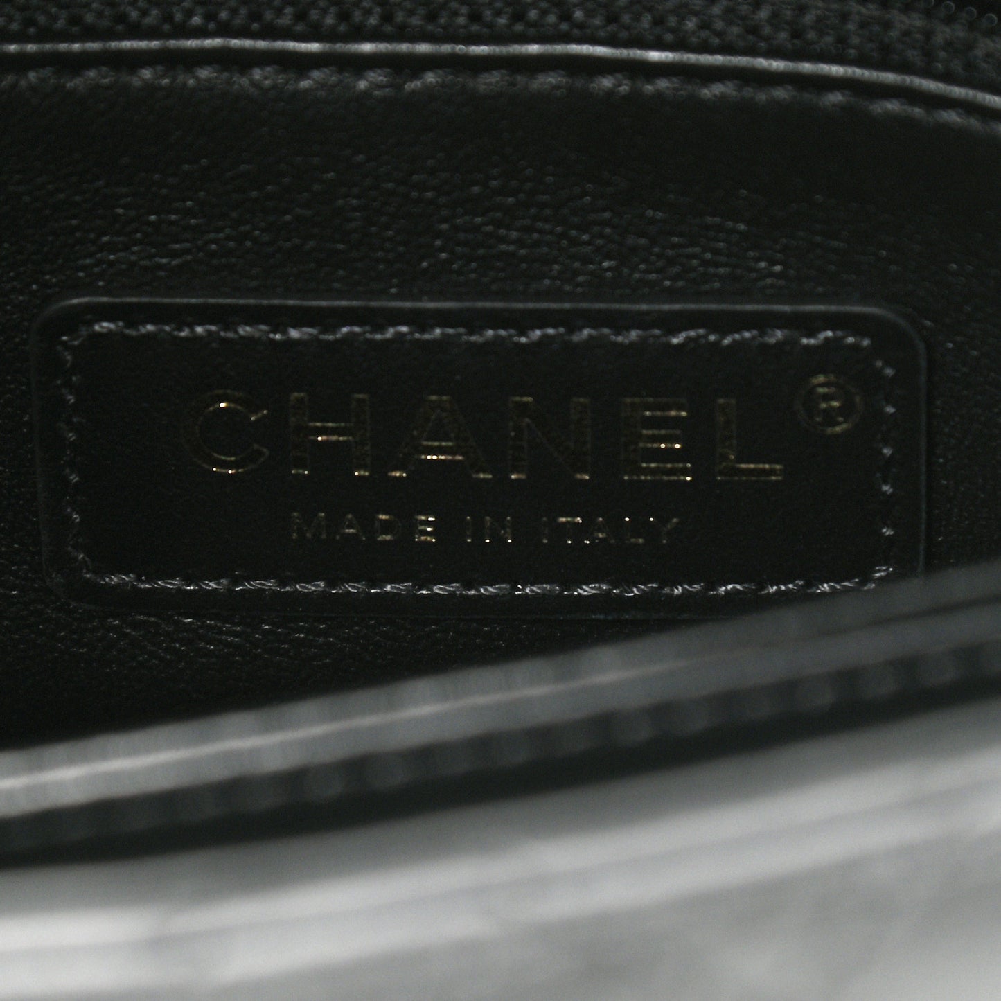Calfskin Crystal Quilted Mini Coco Handle Flap Black Black