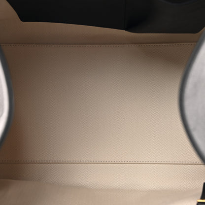 The Row Polished Saddle Calfskin Soft Margaux 15 Black 5 of 12