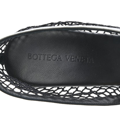 Bottega Veneta Mesh Nappa Chunky Chain Sandals 38.5 Black 7 of 7