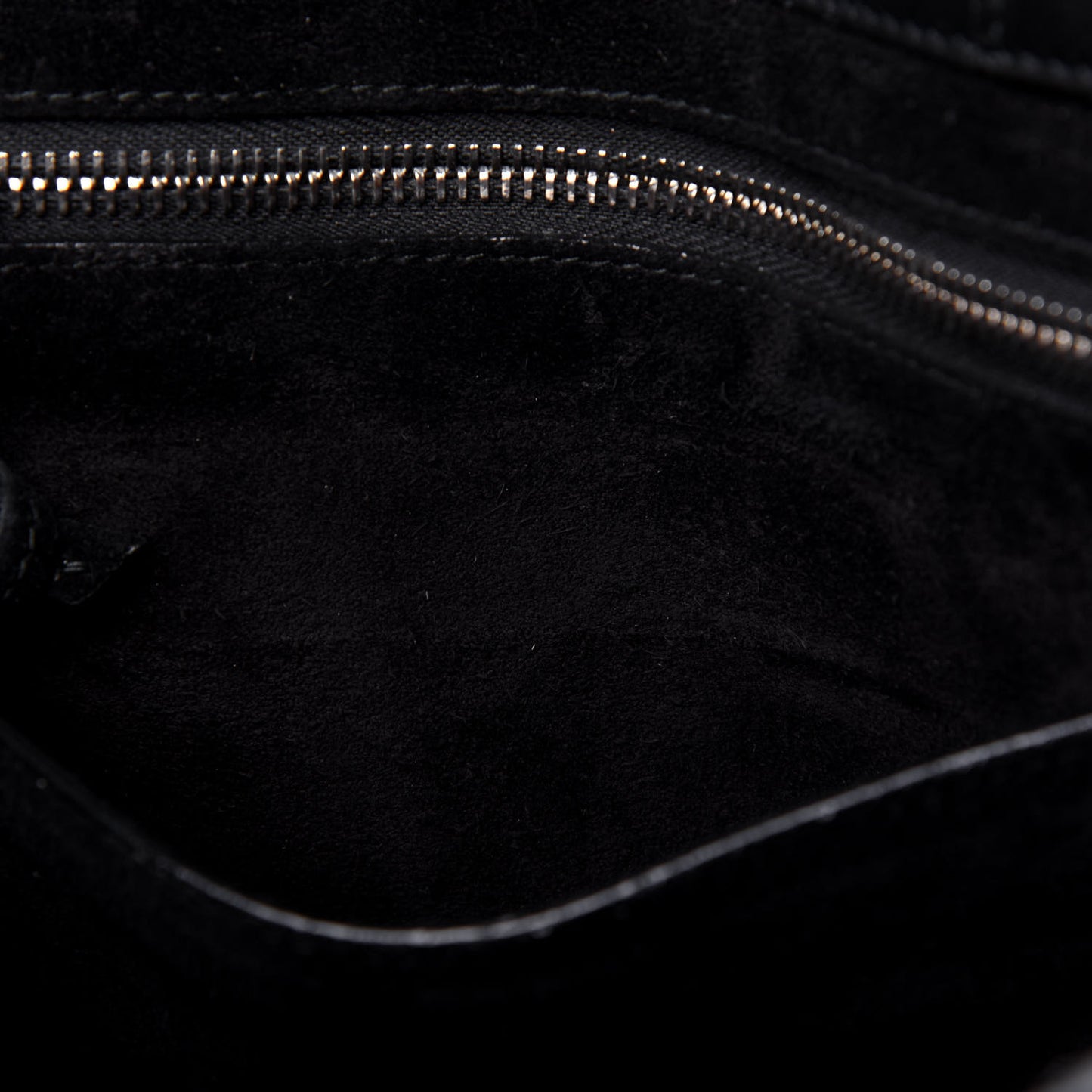 Pebbled Calfskin Small PS Courier Backpack Black