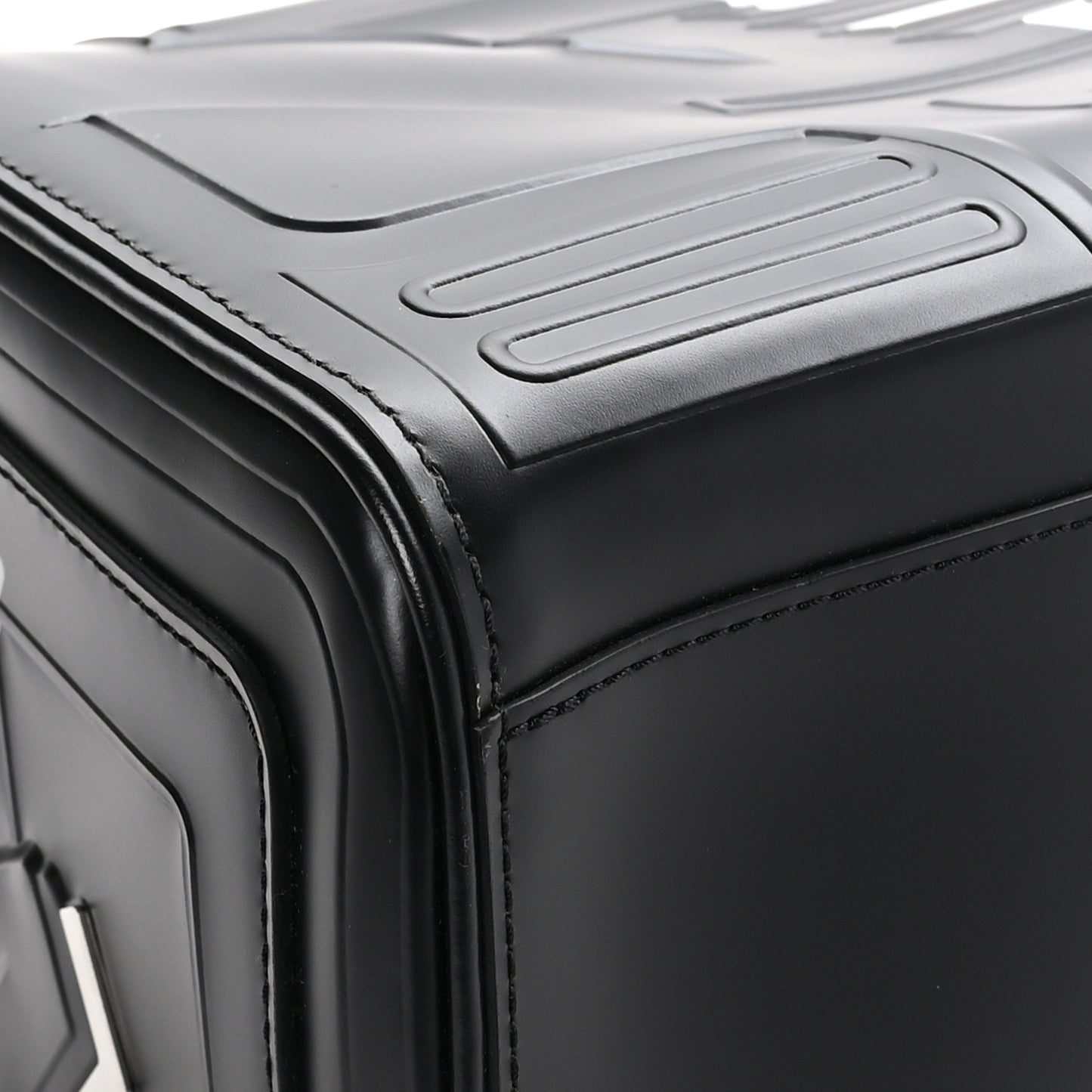 Calfskin Spaceship Embossed Speedy 40 Black
