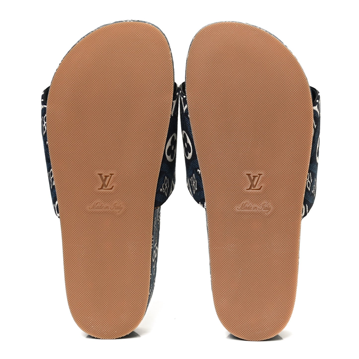 Canvas Since 1854 Jumbo Flatform Mule Sandals 36 Blue