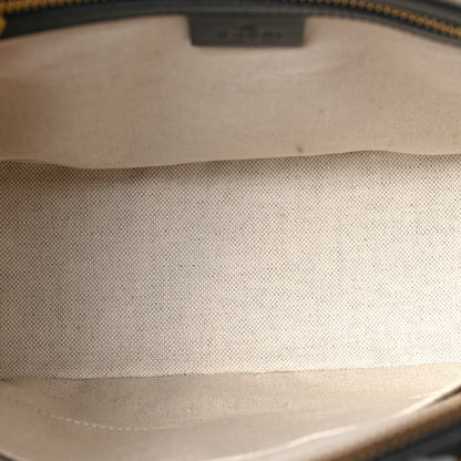 Gucci Boarded Plutone Calfskin Small Horsebit 1955 Top Handle Bag Black 5 of 8