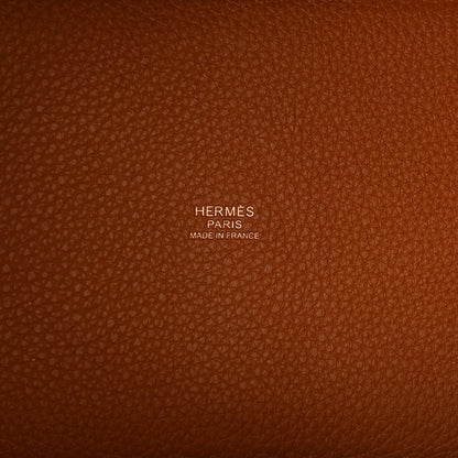 Hermes Taurillon Clemence Picotin Lock 18 PM Gold 6 of 11