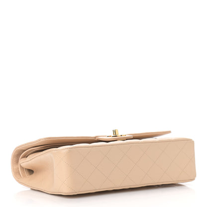 Chanel Caviar Quilted Medium Double Flap Beige 3 of 11