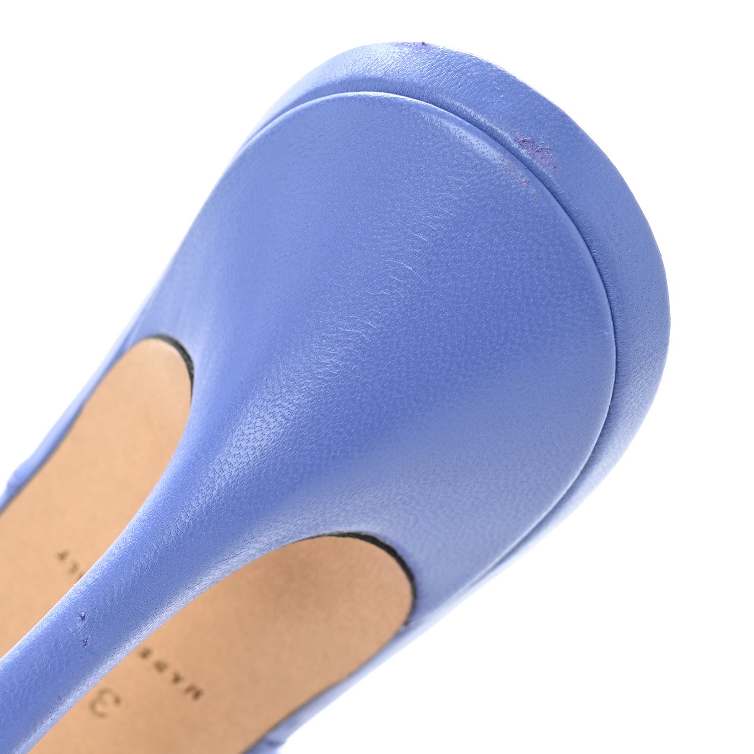 Bottega Veneta Nappa Maxi Intrecciato Lido 90mm Mule Sandals 38.5 Indigo 9 of 10