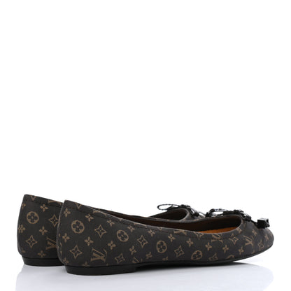 Louis Vuitton Mini Monogram Debbie Ballerina Flats 37.5 Fusain 4 of 11