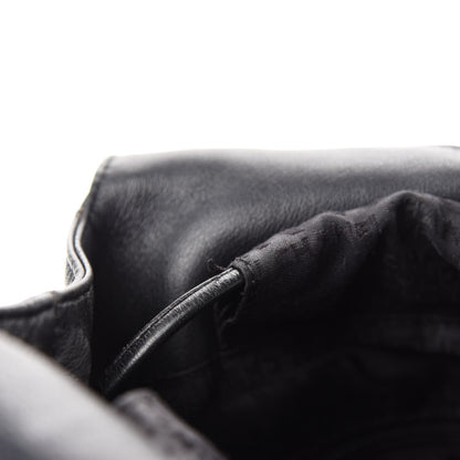 Chanel Calfskin Square Stitched Tassel Hobo Black 13 of 17