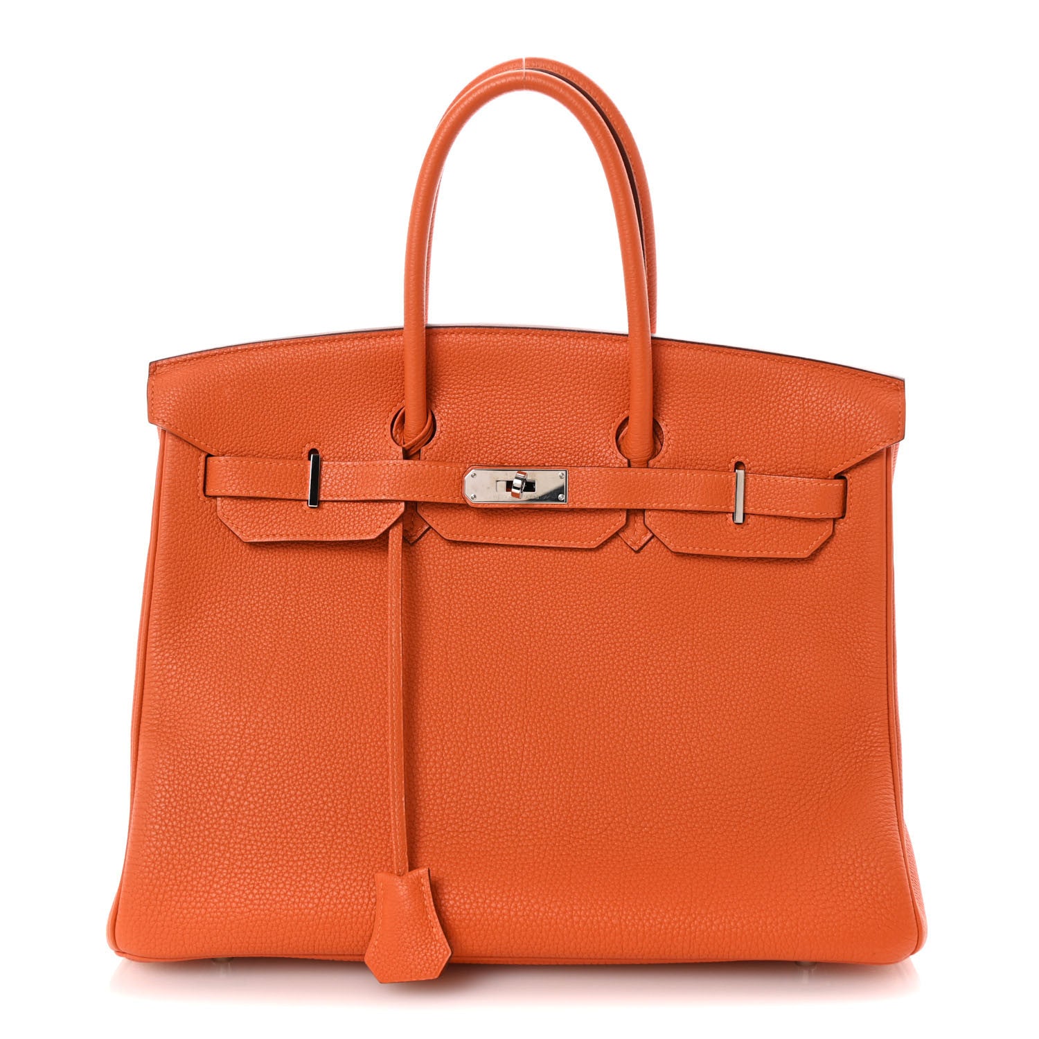 Hermes Togo BIRKIN 35 Orange 1 of 10