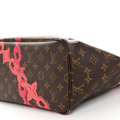 Louis Vuitton Monogram Bay Neverfull MM Rose Ballerine Poppy 10 of 12