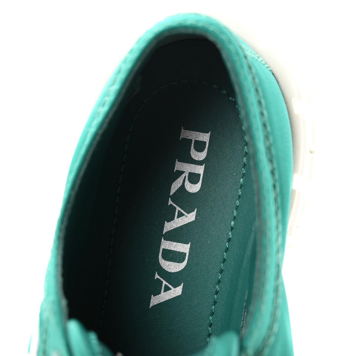 Prada Re-Nylon Gabardine Triangle Logo Double Wheel 50mm Sneakers 35.5 Assenzio 8 of 9