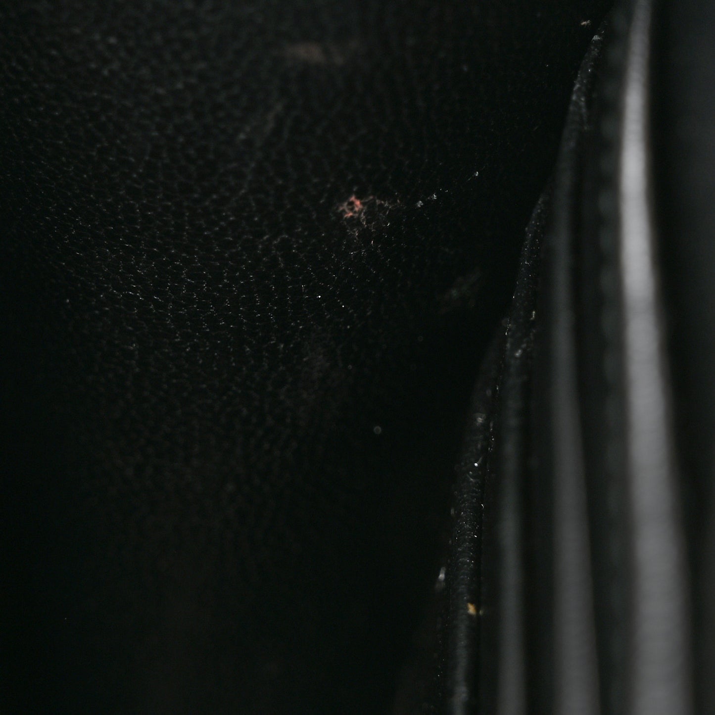 Patent Losange Monogram Embossed BB Wallet On Chain Black