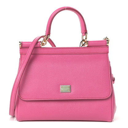Dolce & Gabbana Dauphine Small Miss Sicily Satchel Pink 1 of 9