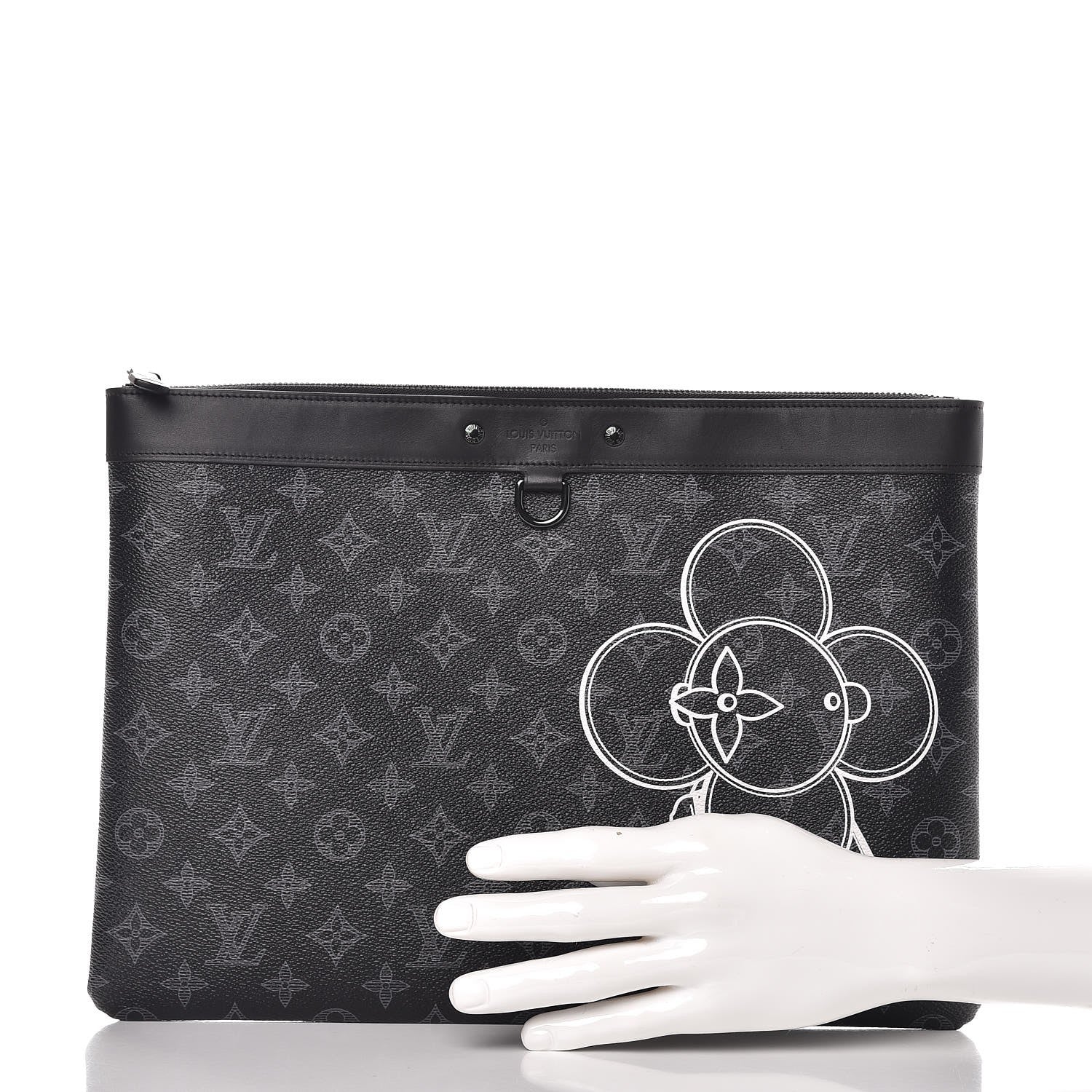 Louis Vuitton Monogram Eclipse Vivienne Apollo Pochette GM 2 of 9