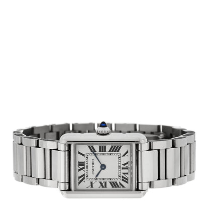 Cartier Stainless Steel 22mm Tank Must Quartz Watch 2 of 5
