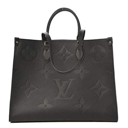 Louis Vuitton Empreinte Monogram Giant Onthego GM Black 1 of 11