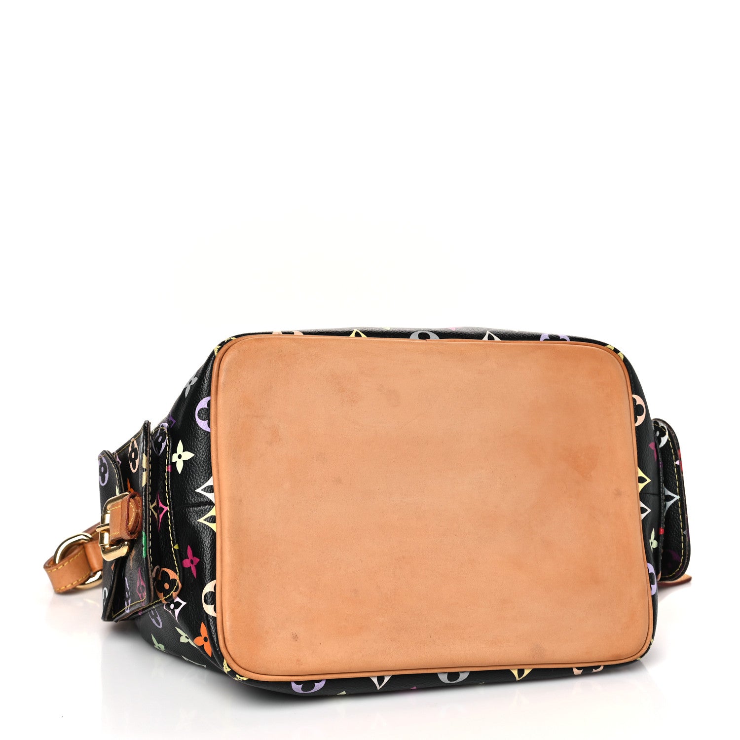 Louis Vuitton Monogram Multicolor Petit Noe Black 4 of 8