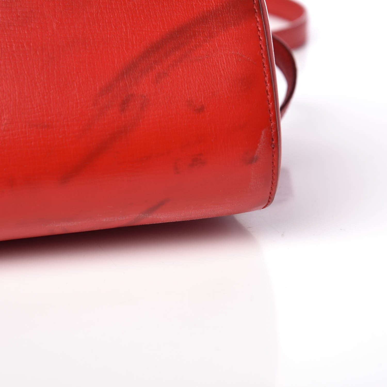 Givenchy Textured Calfskin Mini Pandora Box Crossbody Bag Red 10 of 18