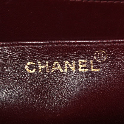 Chanel Lambskin Quilted XL Jumbo Single Flap Black 6 of 10