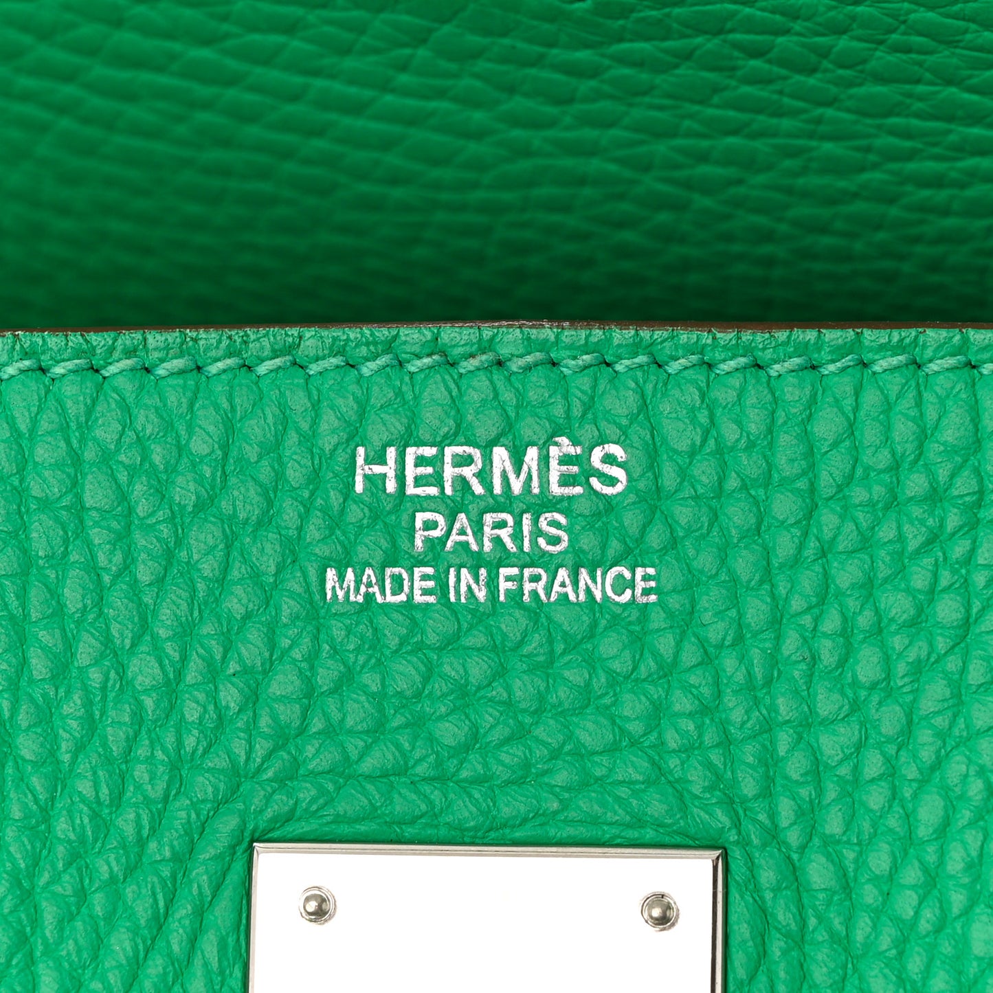 Taurillon Clemence BIRKIN 35 Menthe