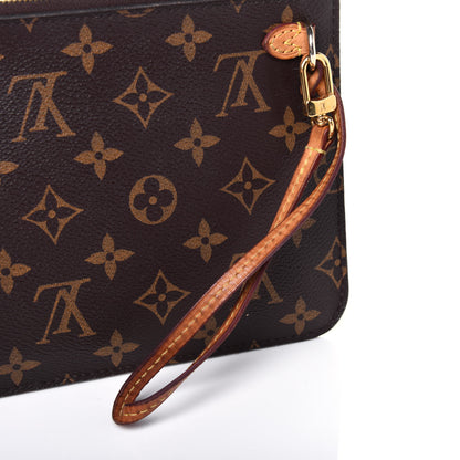 Louis Vuitton Monogram Neverfull MM GM Pochette 15 of 17