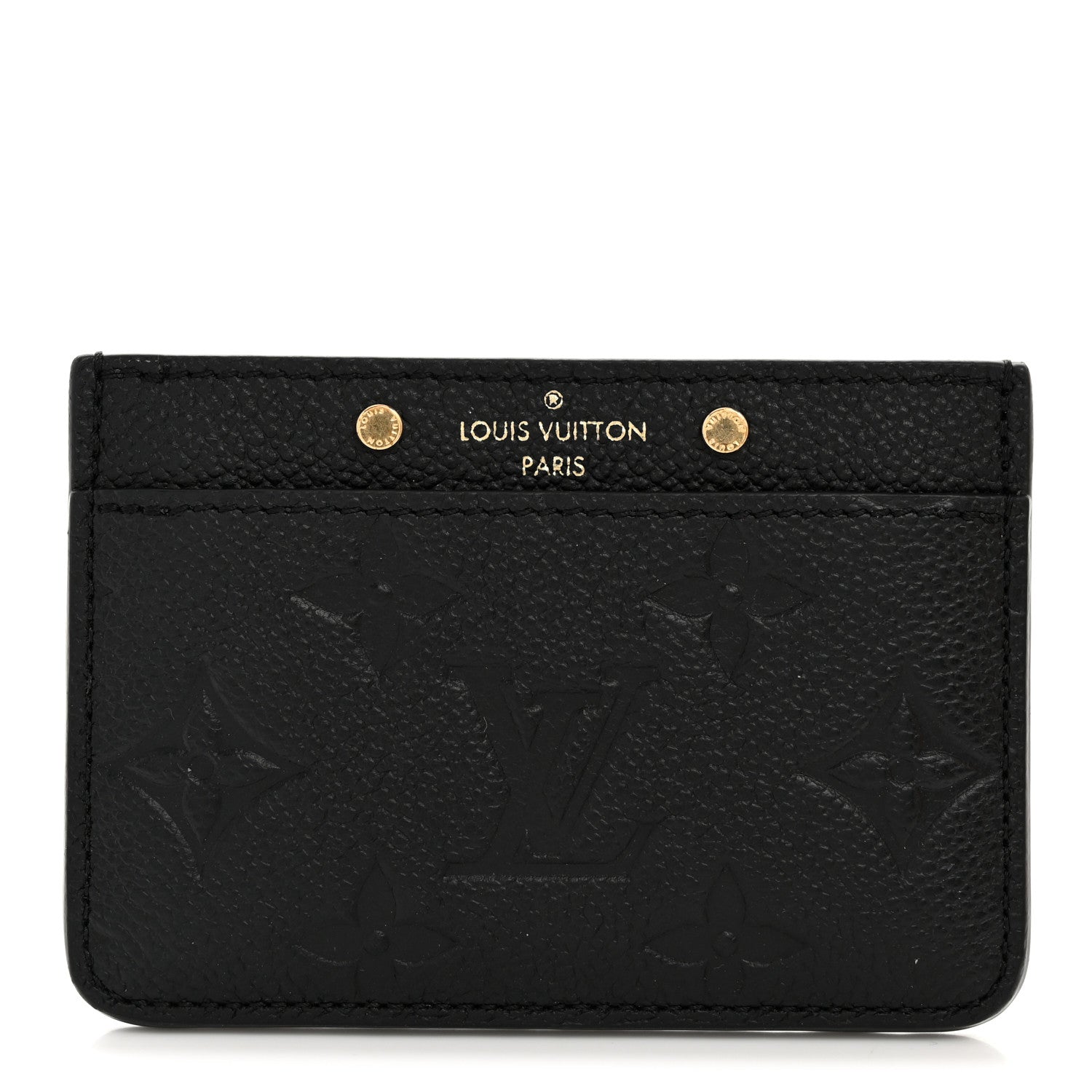 Louis Vuitton Empreinte Card Holder Black 1 of 7