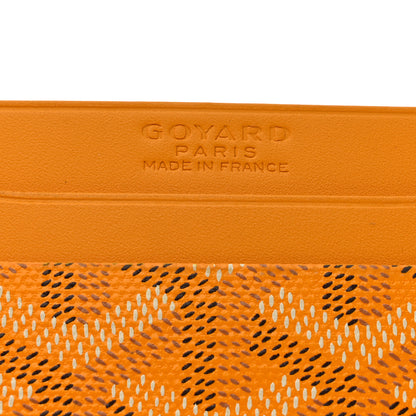 Goyard Goyardine Saint Sulpice Card Holder Yellow 6 of 7