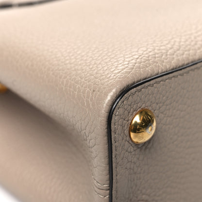 Louis Vuitton Taurillon Capucines BB Galet 11 of 14