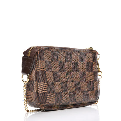 Louis Vuitton Damier Ebene Mini Pochette Accessories 3 of 6