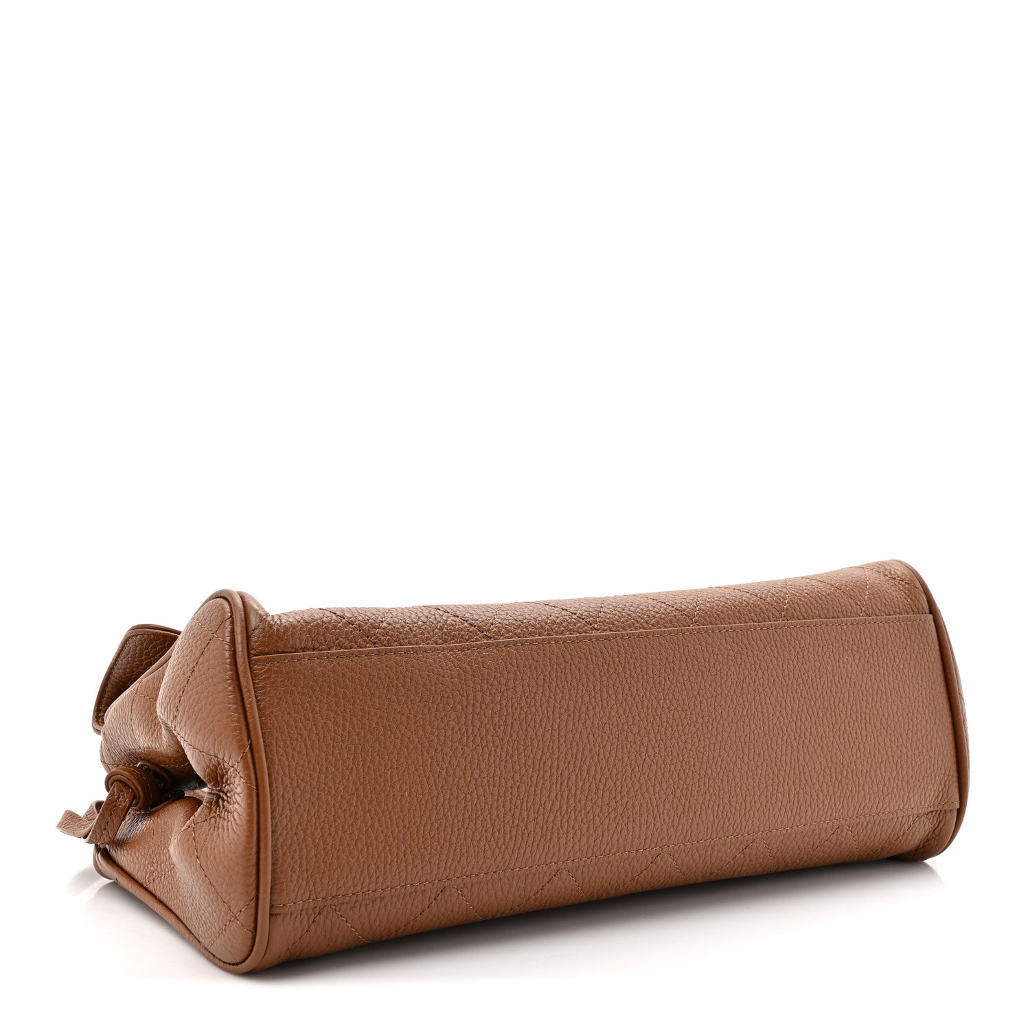 Chanel Grained Calfskin Stitched Urban Essentials Small Shopping Bag Camel 3 of 10
