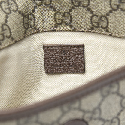 Gucci GG Supreme Monogram Neo Vintage Web Belt Bag Brown 6 of 10