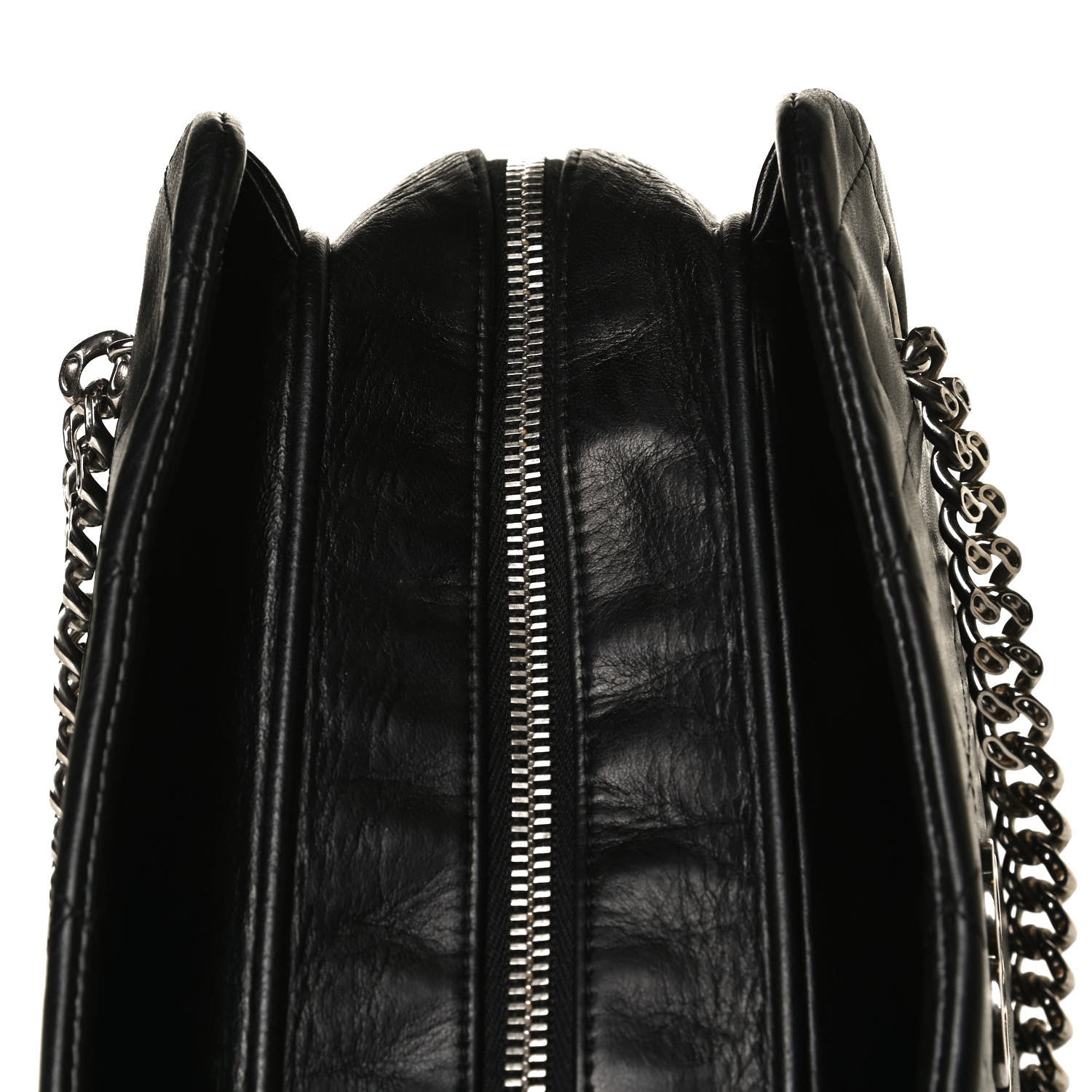 Chanel Lambskin Bijoux Chain Shopping Tote Black 13 of 13
