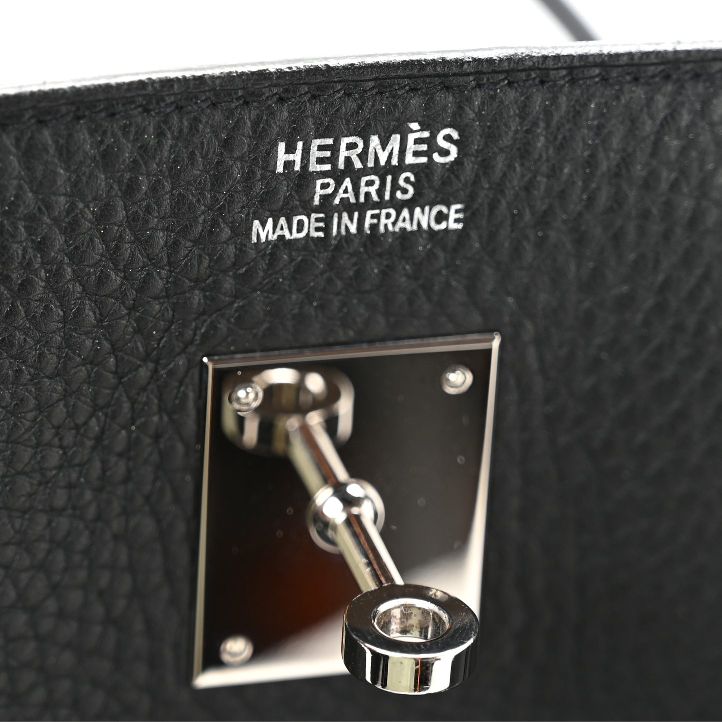Taurillon Clemence Birkin 40 Black