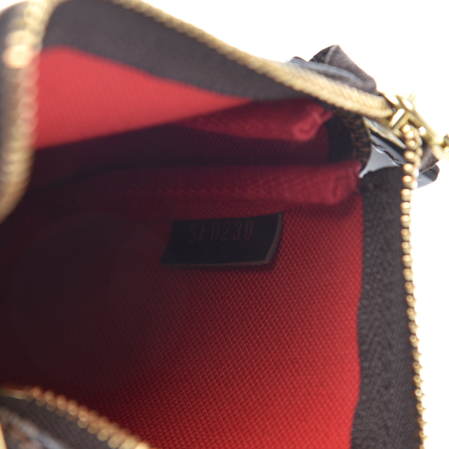 Louis Vuitton Damier Ebene Mini Pochette Accessories 6 of 6