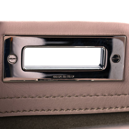 Fendi Vitello Seta Shiny Nappa Medium Peekaboo Iconic Satchel Soap Opale 7 of 14